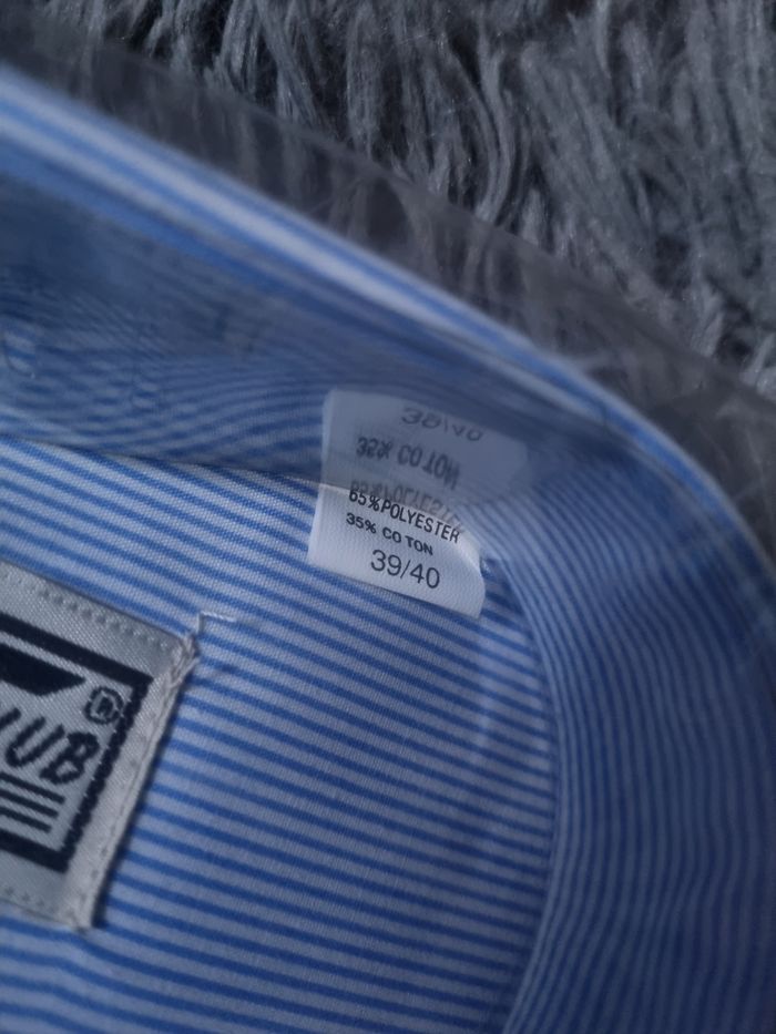 Chemise à rayures taille 39-40 - photo numéro 3