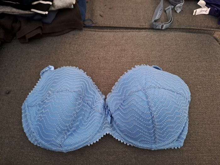 Soutien gorge bleu