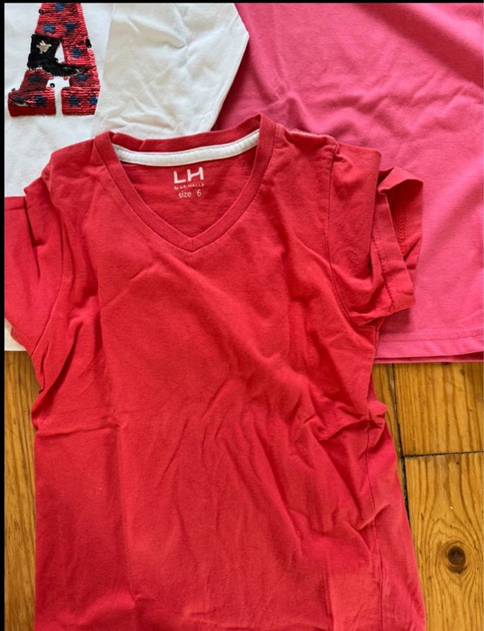 Lot tee-shirts 8 ans - photo numéro 2