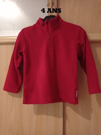 Sweat polaire 4 ans