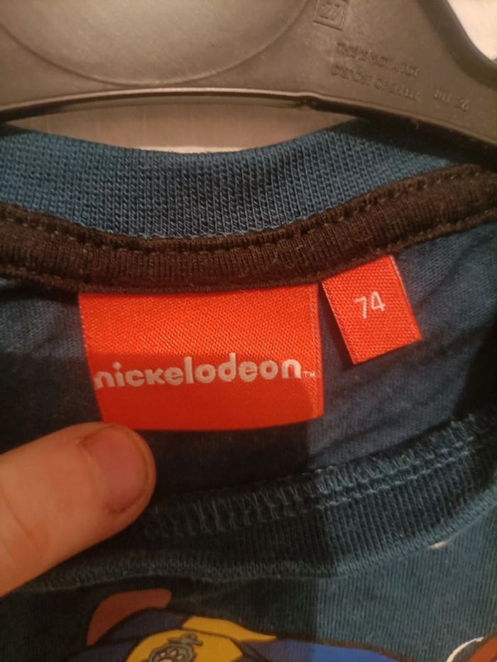 Lot de 2 t-shirts neufs – Taille 6 mois – Disney & Nickelodeon - photo numéro 2