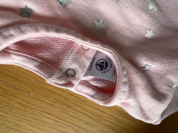 Sweat Petit bateau rose 12 mois - photo numéro 5