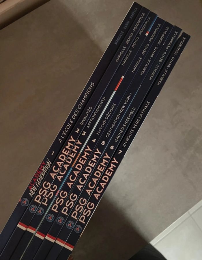 Collection BD PSG academy (tome 1 à 7) - photo numéro 3