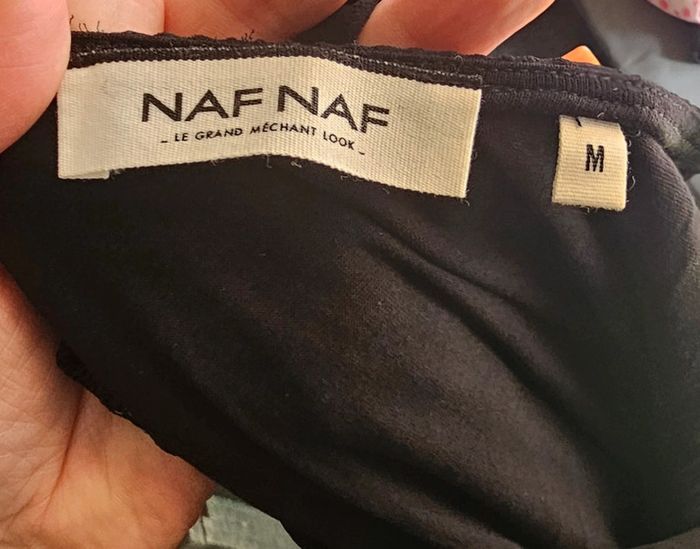 🪷robe noir naf naf - photo numéro 4