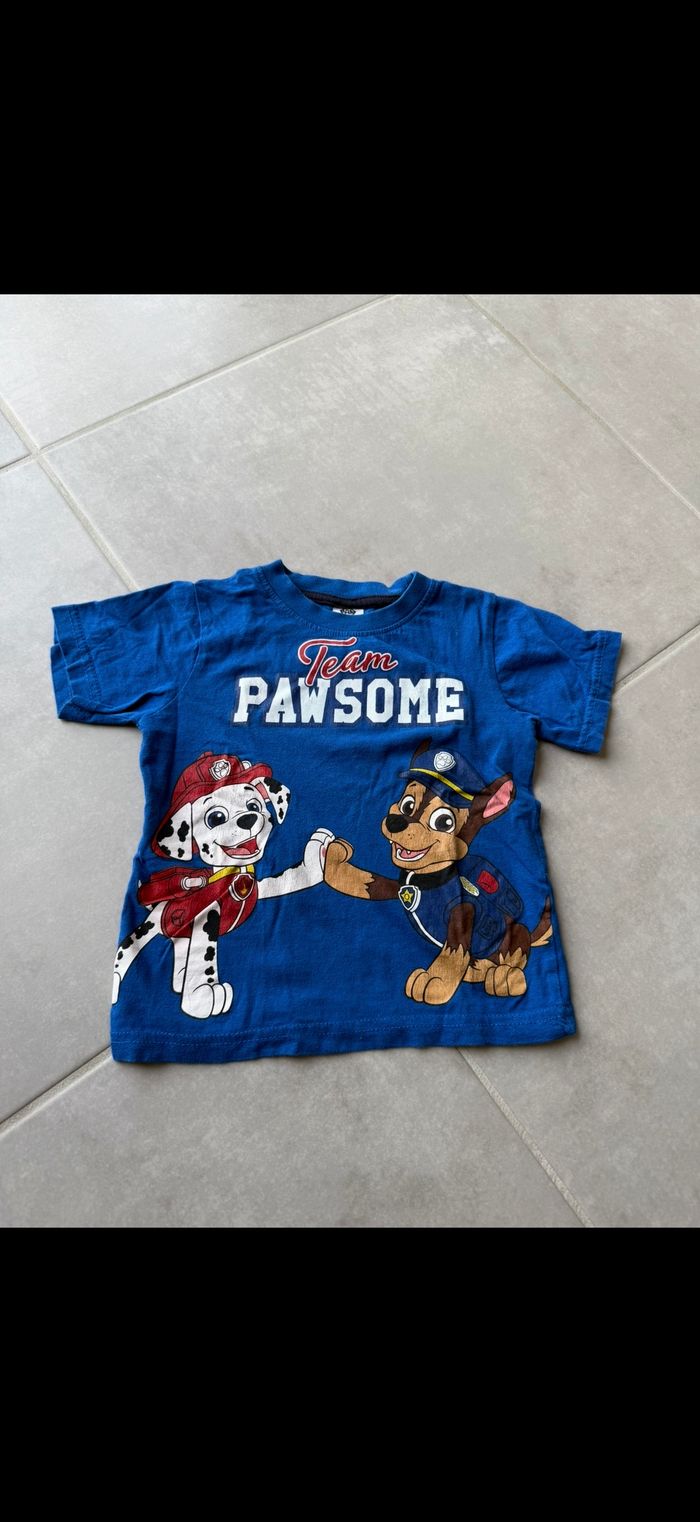 Tee shirt manches courtes Pat Patrouille 24 mois - photo numéro 2