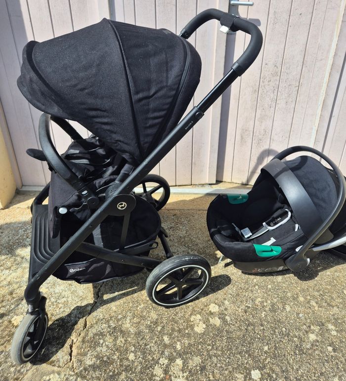 Cybex balios s lux avec cosy et adaptateurs poussette travel system complet - photo numéro 7