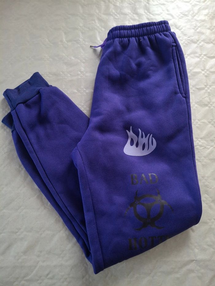 💜Ensemble top et pantalon violet - taille M💜 - photo numéro 5