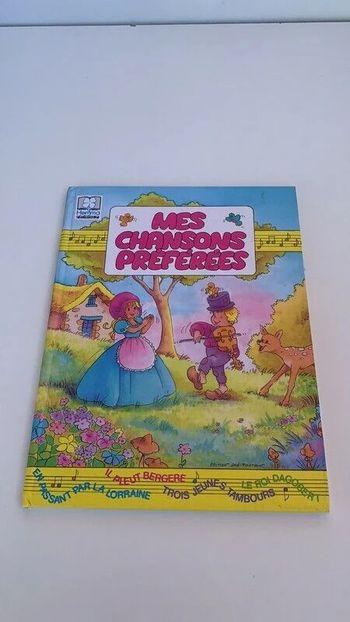 Livre Mes chansons préférées - Natacha Toutain et Gld Raimon 1991