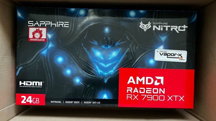 Sapphire Radeon RX 7900 XTX NITRO+ Vapor-X 24GB NEUF