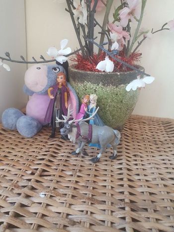 🌸Lots de 4 figurines La reine des neige