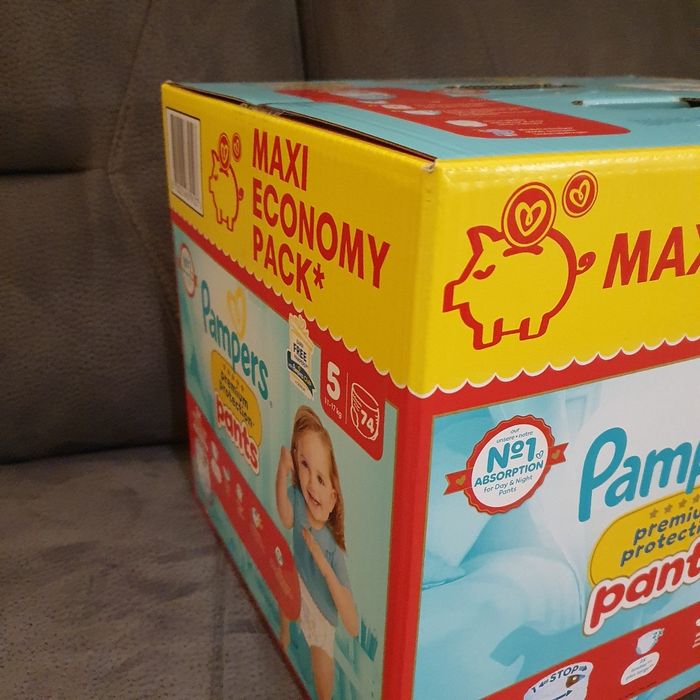 Couches Pampers Premium protection  pants taille 5 maxi pack - photo numéro 4