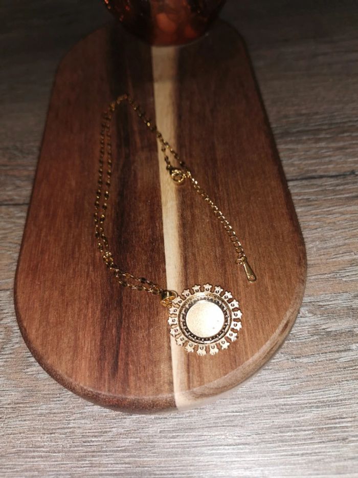 Chaîne et pendentif spirituel sainte vierge - photo numéro 3