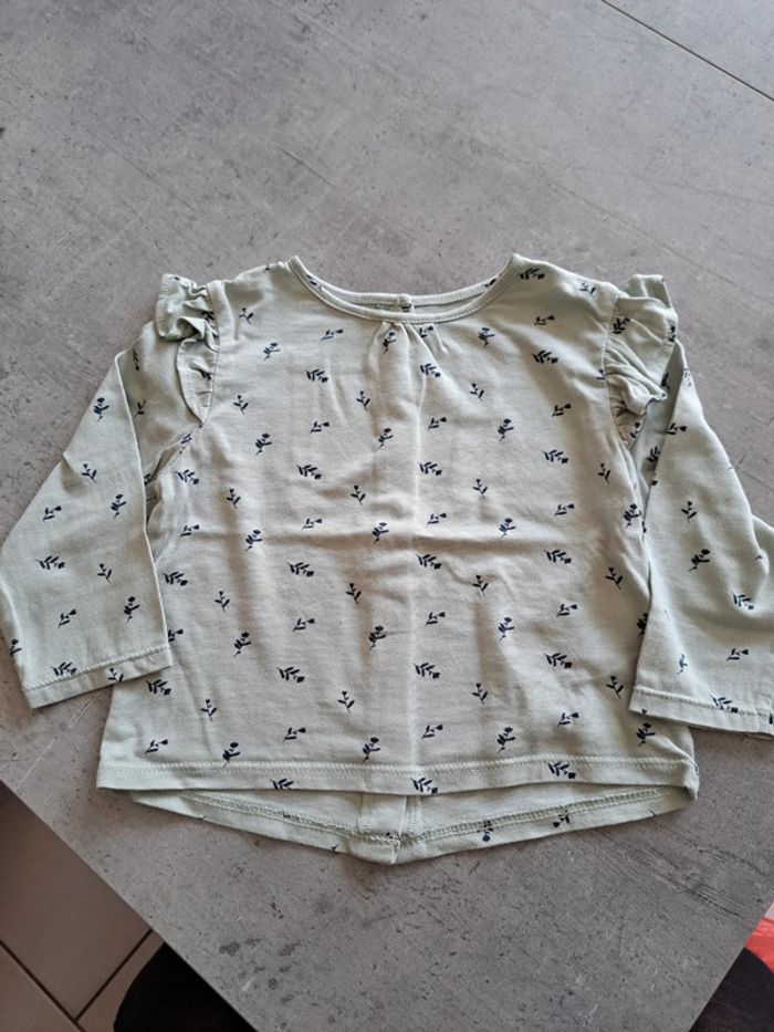 Tee-shirt ML Vertbaudet 9 mois