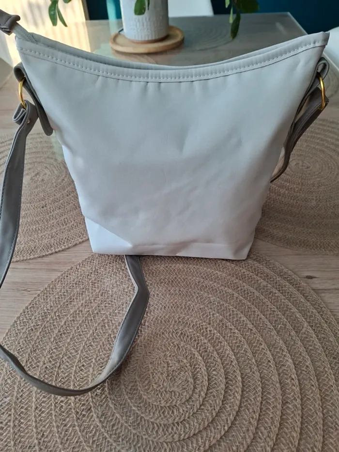 Sac bandoulière Daniel Hechter bicolore - photo numéro 4