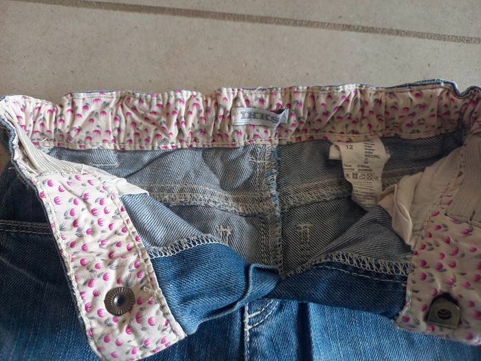 Jeans IKKS fille 12 mois - photo numéro 3