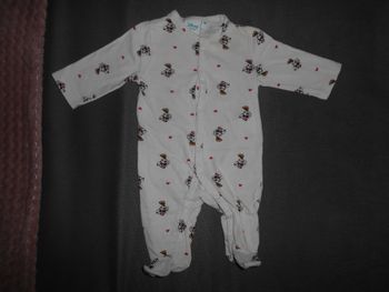 Pyjama Minnie (Disney baby), taille: 1 mois à 0,50 EURO