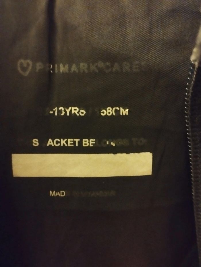 Doudoune légère bleu/noir 12-13 ans - photo numéro 3