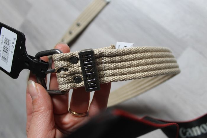 ceinture enfant beige neuve denim - photo numéro 2