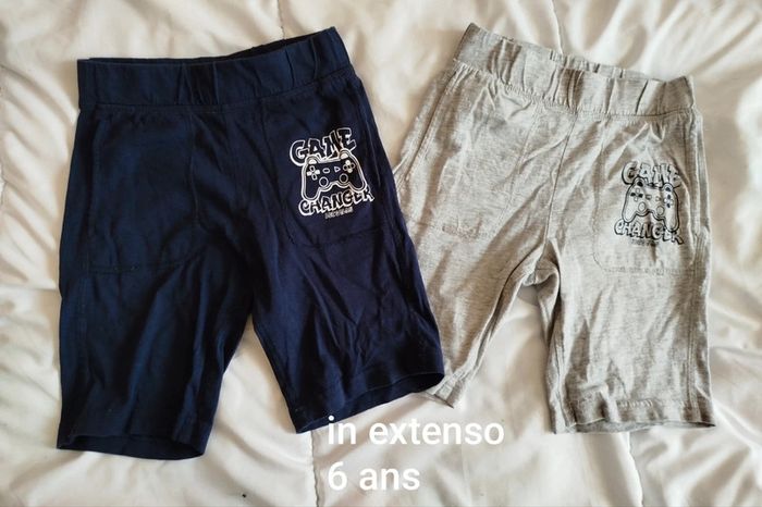 2 shorts in extenso 6 ans