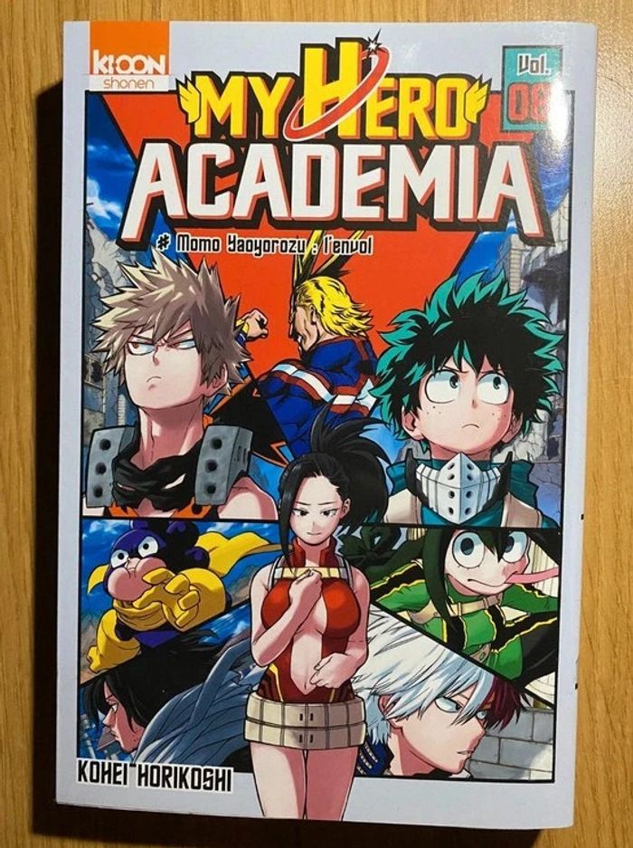 My Hero Academia volume 8