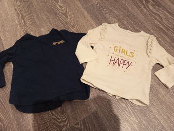Tshirt manche longue Kiabi 3 mois