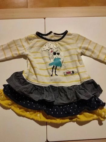 Lot robe manches longues et collant