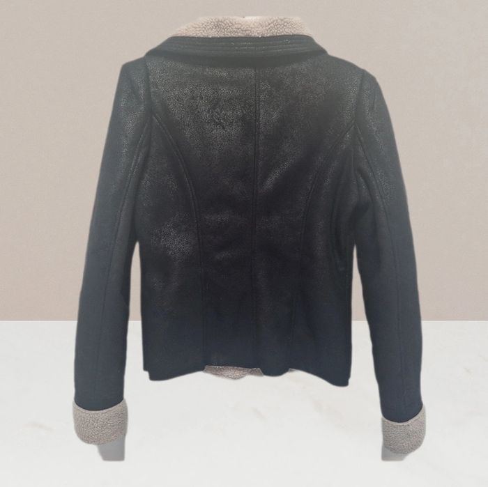 Magnifique petit manteau fausse fourrure taille M - photo numéro 4