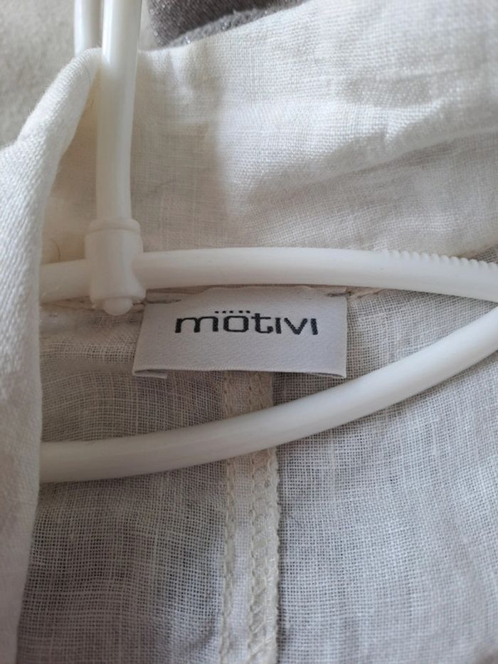 Chemise blanche lin - photo numéro 4