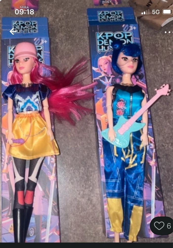 K-pop démon hunters lots