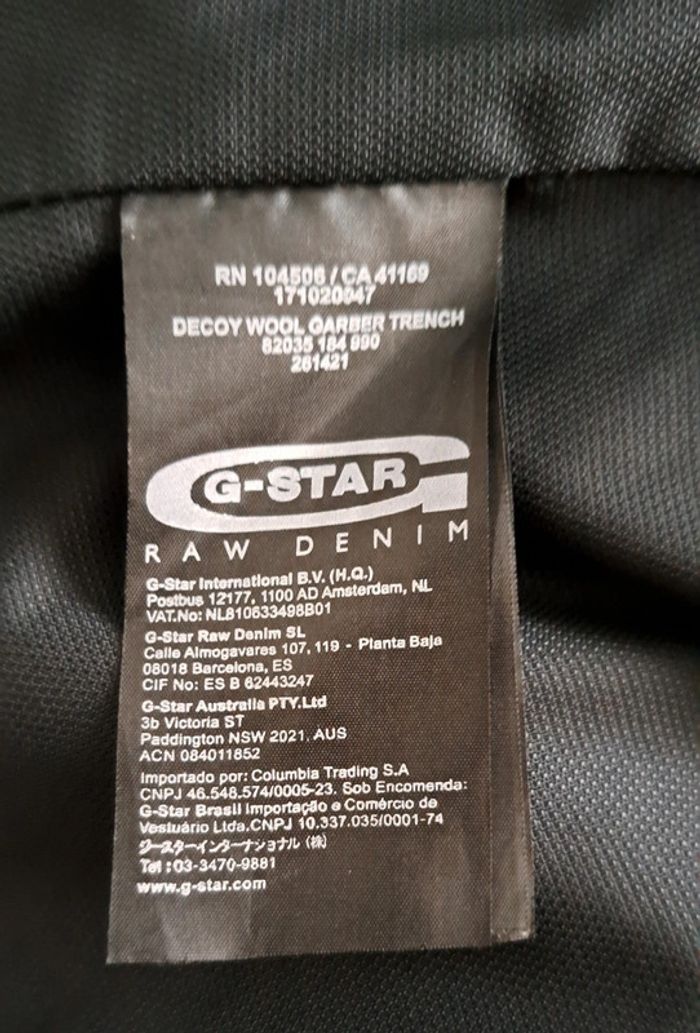 Manteau G-Star Raw - photo numéro 14