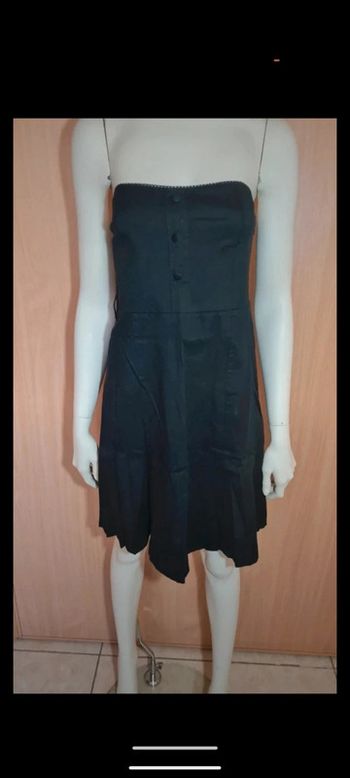 Robe bustier noire