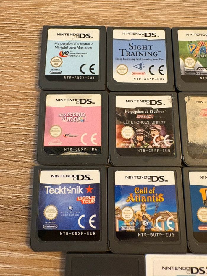 Lot de 15 jeux nintendo ds - photo numéro 2