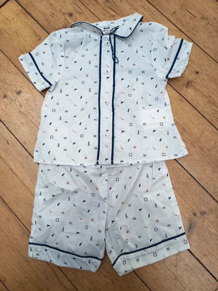 Pyjama été garçon 3 mois Cyrillus