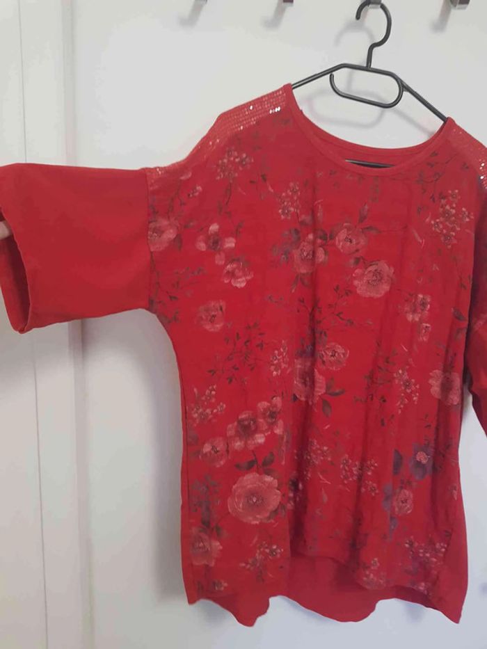 Haut sequin taille 48 - photo numéro 4