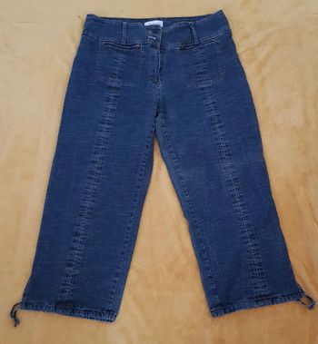 Pantacourt large en jean, made in France 🇨🇵