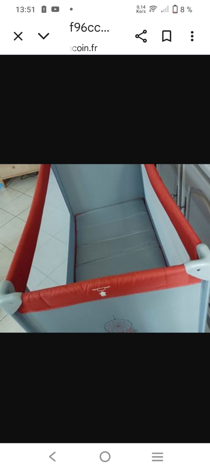 Lit parapluie bébé