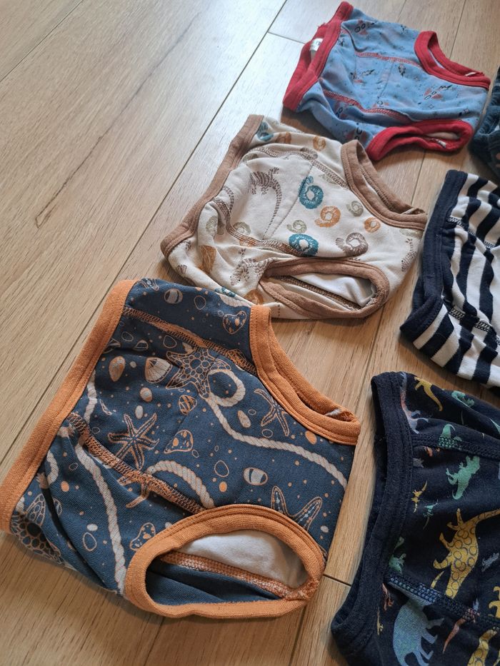 Lot  8 slips apprentissage garçon 2/3 ans lavable - photo numéro 4