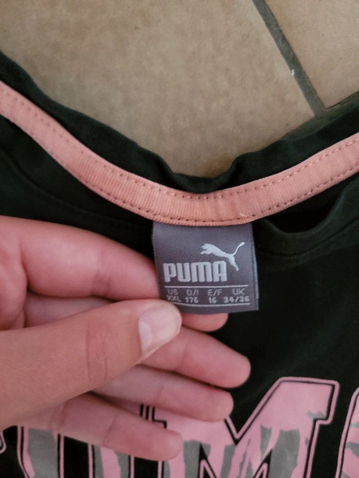 Tee-shirt puma 34 noir - photo numéro 3