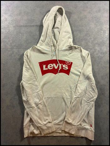 Pull à capuche Levi’s Blanc Taille L
