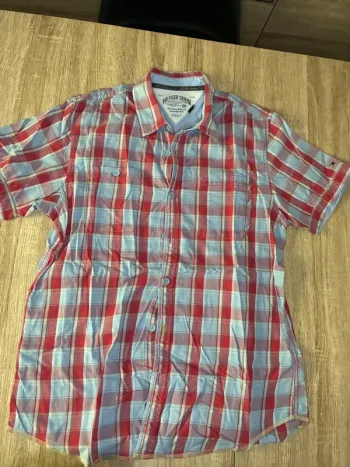Chemise Tomy Hilfiger denim taille L à carreaux