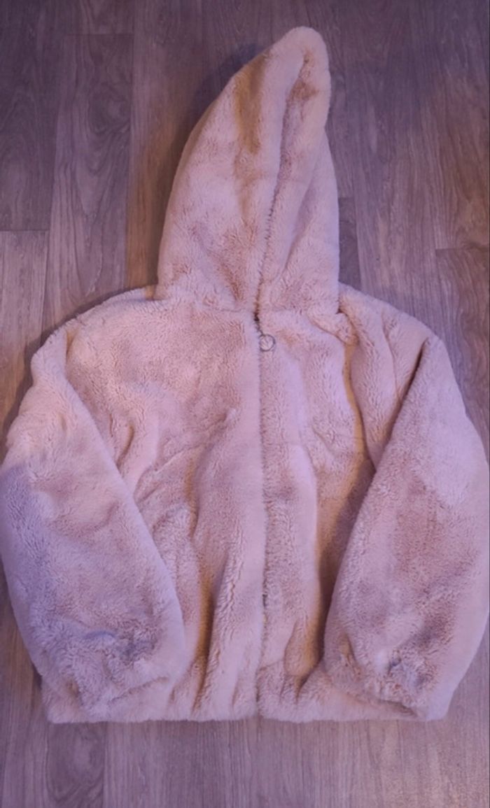 Manteau fausse fourrure - photo numéro 2