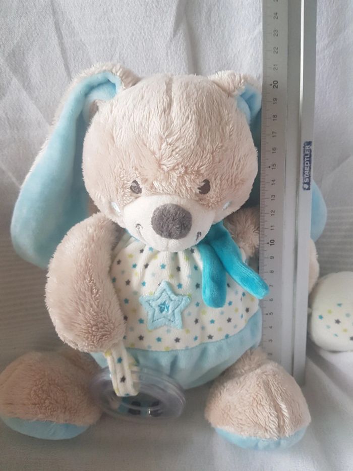 Peluche chien bleu mots d enfants - photo numéro 7