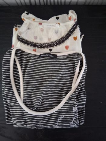 Lot de 2 chemises de nuit taille 38/40