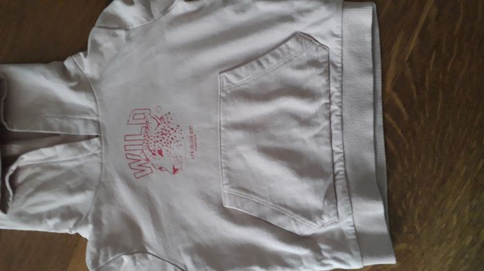 Sweat a capuche rose Kiabi 6 ans - photo numéro 3
