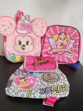 Lot sacs à dos pour enfant 