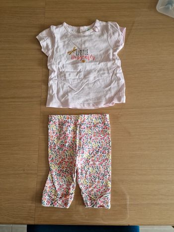 Ensemble 9 mois tex fille