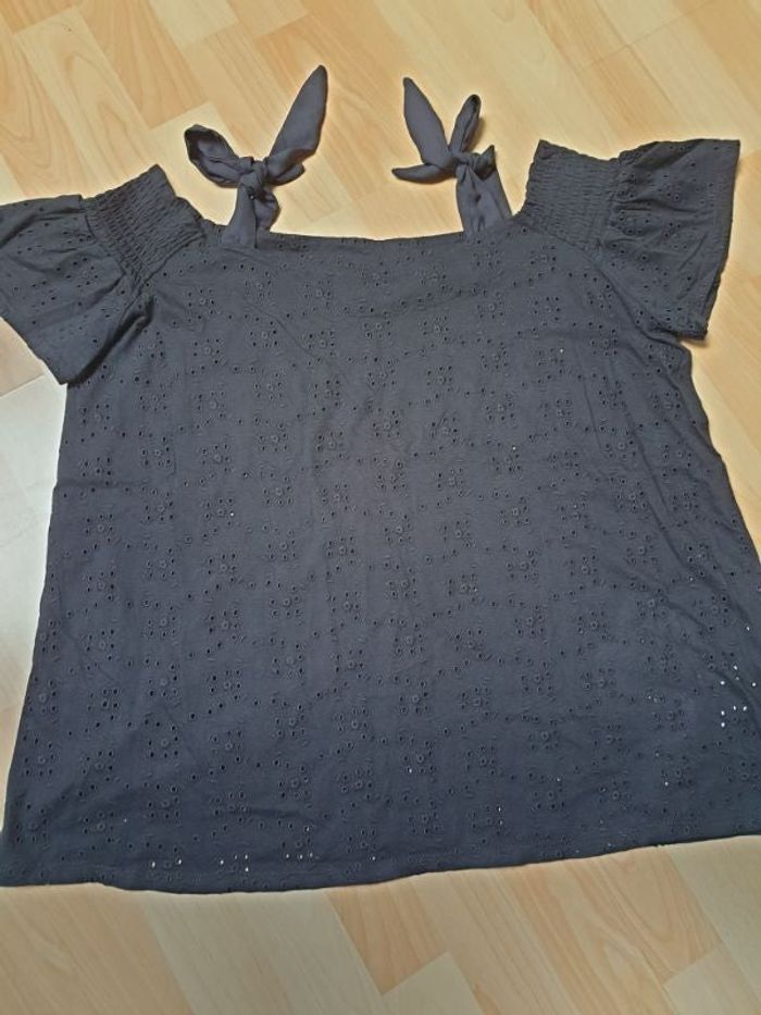 Blouse col bardot