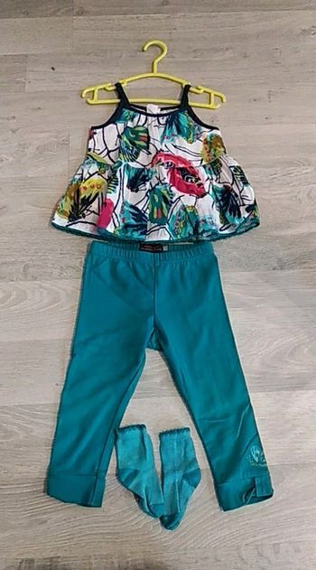 Ensemble catimini papillon 18 mois