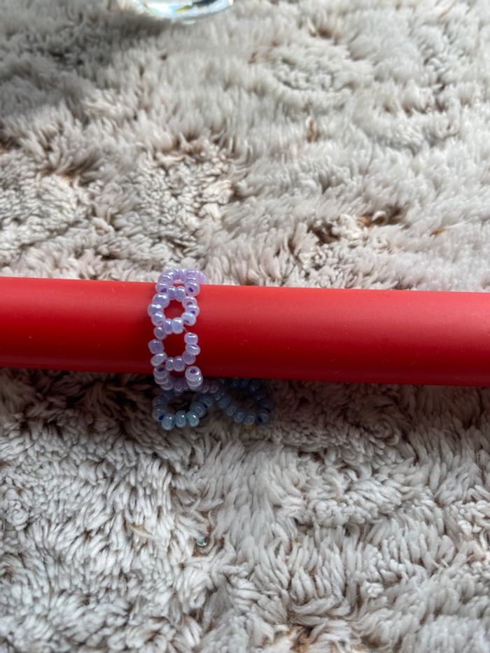 Joli bague perle taille 52/53 - photo numéro 3