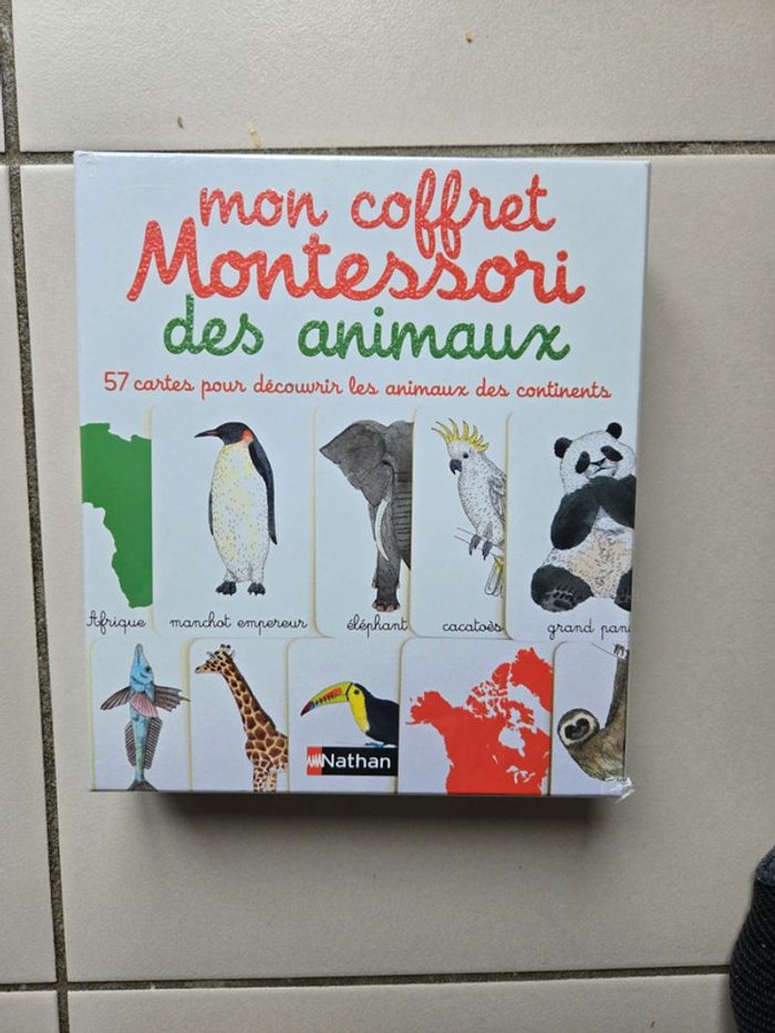 Jeux animaux montessori